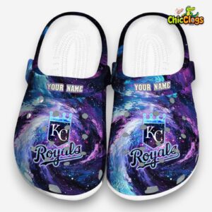 Kansas City Royals MLB Sport Classic Crocs For Men, Women, Kids - Image 4