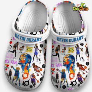 Kevin Durant Classic Crocs with NBA Design - Stylish & Comfortable Footwear - Image 3