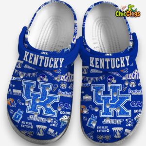 Kentucky Wildcats Classic Crocs - NCAA Team Print Footwear - Image 1