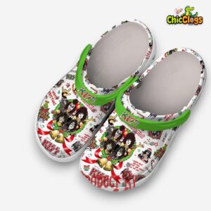 Kiss Music Christmas Classic Crocs For Men, Women, Kids - Image 1