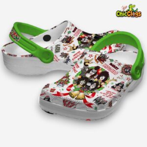Kiss Music Christmas Classic Crocs For Men, Women, Kids - Image 2