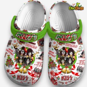 Kiss Music Christmas Classic Crocs For Men, Women, Kids - Image 3