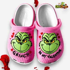 Knit Effect The Grinch Movie Classic Crocs For Men, Women, Kids - Image 1