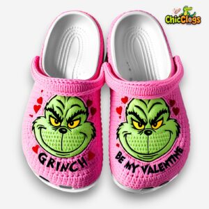 Knit Effect The Grinch Movie Classic Crocs For Men, Women, Kids - Image 2