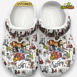Korn Music Classic Crocs For Men, Women, Kids - Image 2