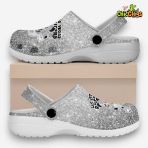 Las Vegas Raiders NFL Sport Classic Crocs For Men, Women, Kids - Image 2