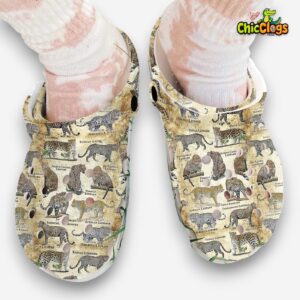 Leopards Of The World Classic Crocs For Men, Women, Kids - Image 2