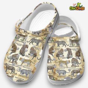 Leopards Of The World Classic Crocs For Men, Women, Kids - Image 3