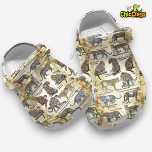 Leopards Of The World Classic Crocs For Men, Women, Kids - Image 4