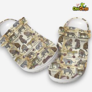 Leopards Of The World Classic Crocs For Men, Women, Kids - Image 6