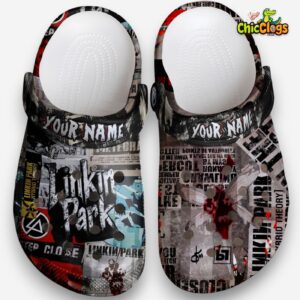 Linkin Park Music Classic Crocs For Men, Women, Kids - Image 1
