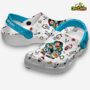 Lionel Messi Soccer Sport Classic Crocs For Men, Women, Kids - Image 2