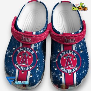 Los Angeles Angels Classic Crocs with Vibrant Team Design - MLB Footwear - Image 1