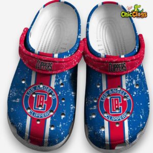 Los Angeles Clippers Clogs - Comfortable Crocband Shoes for Sports Fans - Image 1