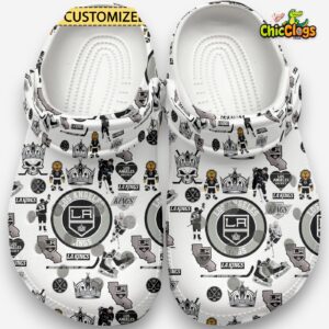 Los Angeles Kings NHL Sport Classic Crocs For Men, Women, Kids - Image 2