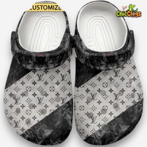 Louis Vuitton Pattern Classic Crocs For Men, Women, Kids - Image 1