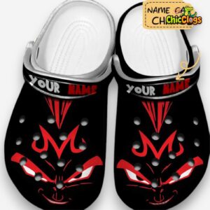 Majin Vegeta Dragon Ball Custom Name Crocs Shoes - Image 1