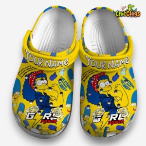 marge simpson Mother Day Classic Crocs For Men, Women, Kids - Image 1