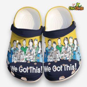 Medical Assistant We Got This Rubber clog Shoes Comfy Footwear - Image 1