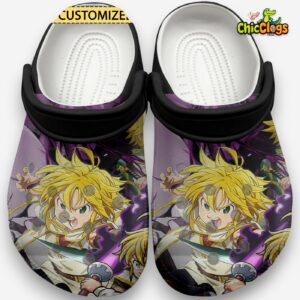 Meliodas Nanatsu No Taizai Anime Classic Crocs For Men, Women, Kids - Image 1