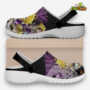 Meliodas Nanatsu No Taizai Anime Classic Crocs For Men, Women, Kids - Image 2