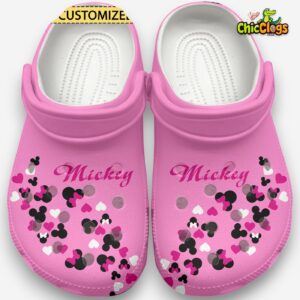 Mickey Mouse Disney Cartoon Classic Crocs For Men, Women, Kids - Image 2
