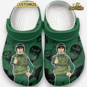 Might Guy Anime Classic Crocs For Men, Women, Kids - Image 2