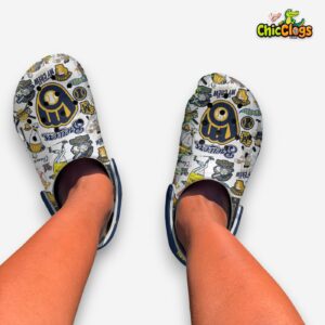 Milwaukee Brewers Printed Pattern Crocs Clogs - Stylish Fan Footwear - Image 7