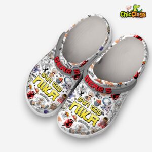 Monkey D Luffy Gear 5 Sun God Nika Anime Clogs - Image 4
