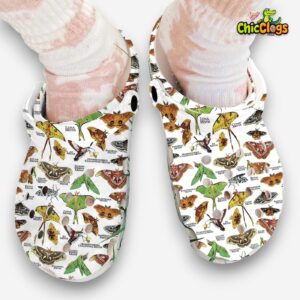 Moths Of The World Classic Crocs For Men, Women, Kids - Image 2