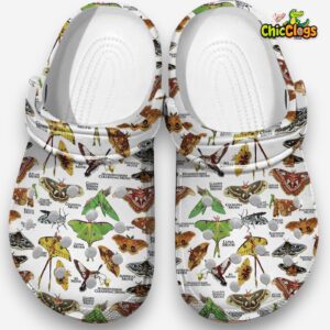 Moths Of The World Classic Crocs For Men, Women, Kids - Image 3