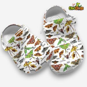 Moths Of The World Classic Crocs For Men, Women, Kids - Image 5