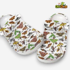 Moths Of The World Classic Crocs For Men, Women, Kids - Image 6