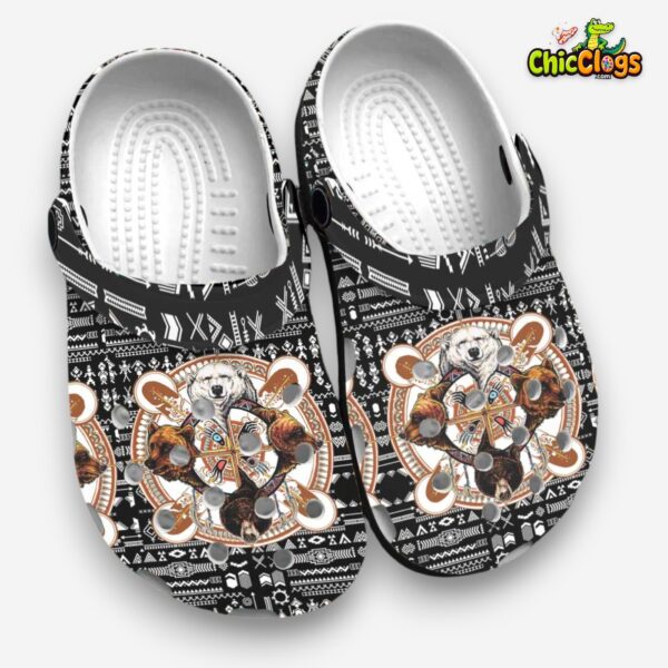natie-american-bear-warrior-crocs-clog-shoes-for-kid-and-adult-1_zqw4n3