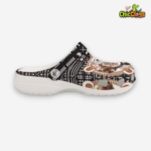 Native American Bear Warrior Crocs Clog Shoes For Kid and Adult - Image 4