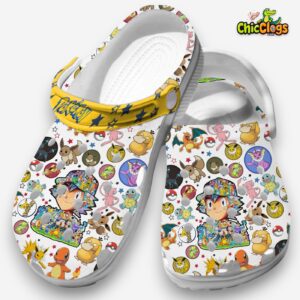 Funny Pokemon Anime Clogs For Kids & Adults - Image 2