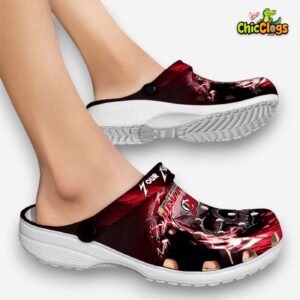 New Jersey Devils NHL Sport Classic Crocs For Men, Women, Kids - Image 1