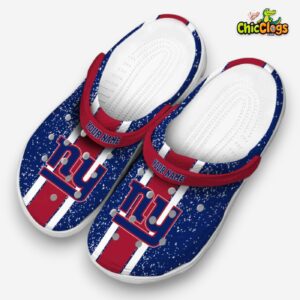New York Giants NFL Sport Classic Crocs For Men, Women, Kids - Image 3