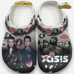 Oasis Music Classic Crocs For Men, Women, Kids - Image 2