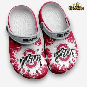Ohio State Buckeyes Crocs - Comfortable Clogs for Men & Women - Footwear Merch - Image 1