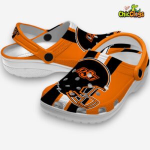 Oklahoma State Cowboys NCAA Sport Classic Crocs For Men, Women, Kids - Image 2