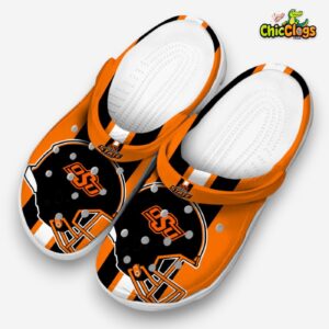 Oklahoma State Cowboys NCAA Sport Classic Crocs For Men, Women, Kids - Image 3
