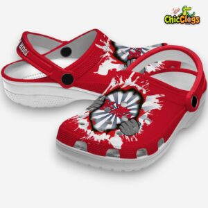Ole Miss Rebels NCAA Sport Classic Crocs For Men, Women, Kids - Image 2
