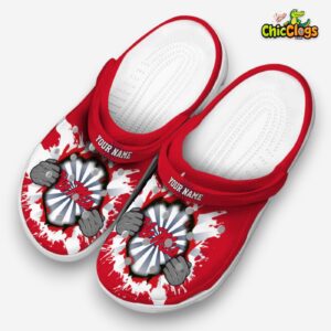 Ole Miss Rebels NCAA Sport Classic Crocs For Men, Women, Kids - Image 3