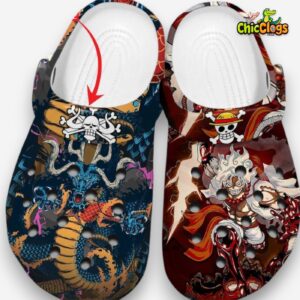 One Piece Gear 5 and Kaido Designed Clogs - Image 2