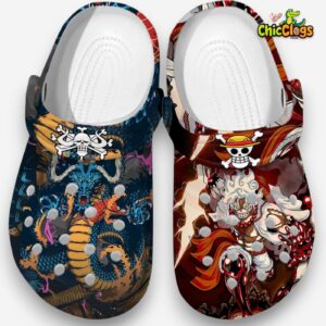 One Piece Gear 5 and Kaido Designed Clogs - Image 3