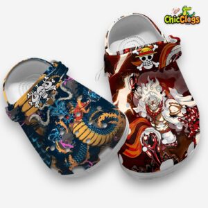 One Piece Gear 5 and Kaido Designed Clogs - Image 4