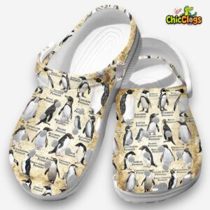 Penguins Of The World Classic Crocs For Men, Women, Kids - Image 4