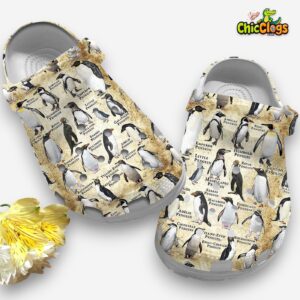 Penguins Of The World Classic Crocs For Men, Women, Kids - Image 7