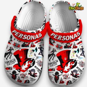 Persona 5 GamesClassic Crocs For Men, Women, Kids - Image 3
